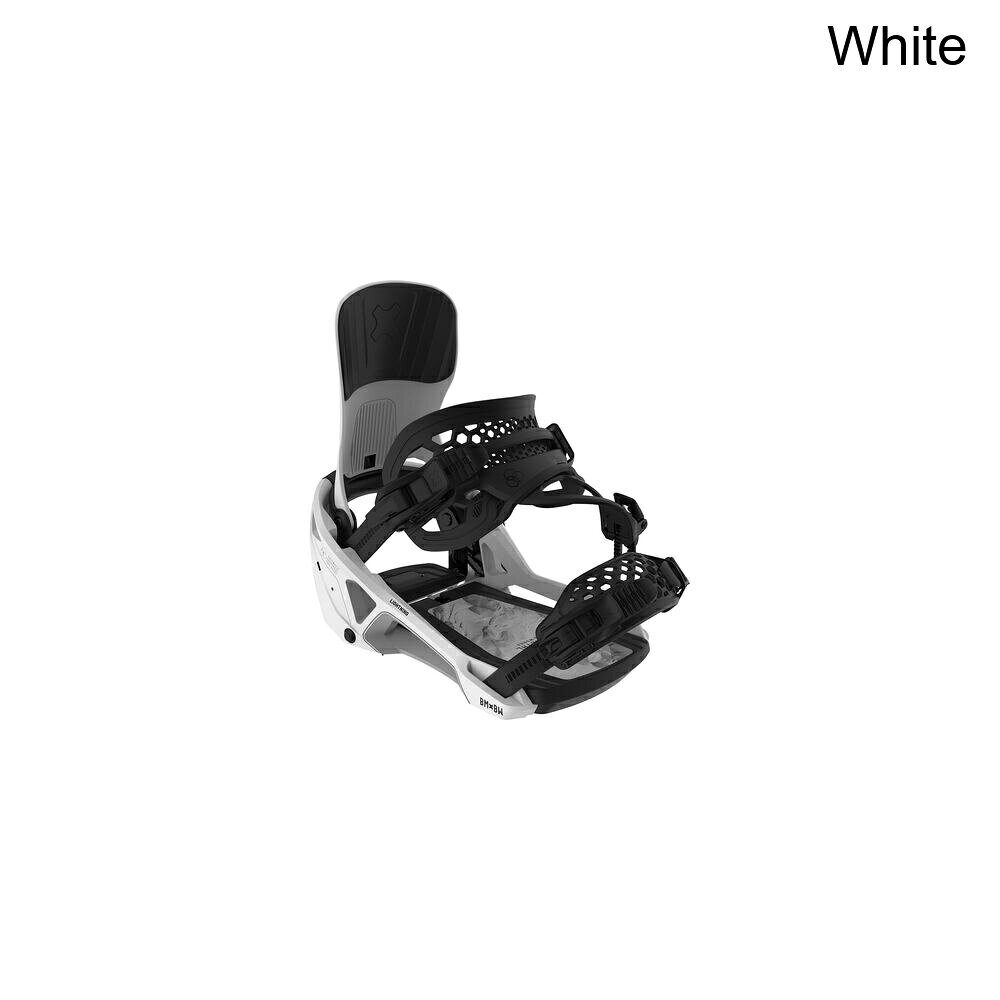 (取寄) ベントメタル ライトニング スーパーマティック スノーボード バインディング - Bent Metal Lightning Supermatic Snowboard Binding - 2026 White