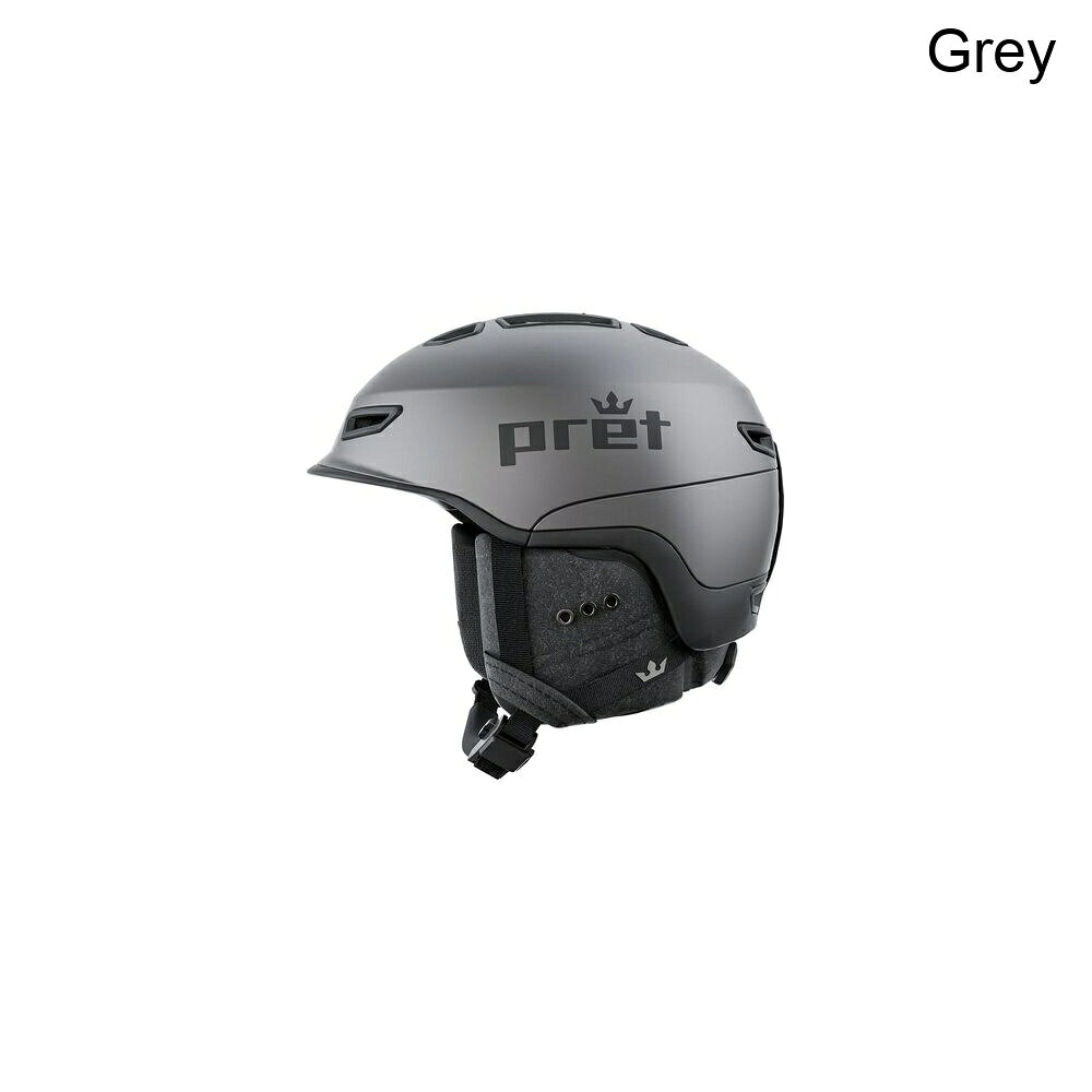 (取寄) プレットヘルメット フューリー ヘルメット Pret Helmets Fury Helmet Grey