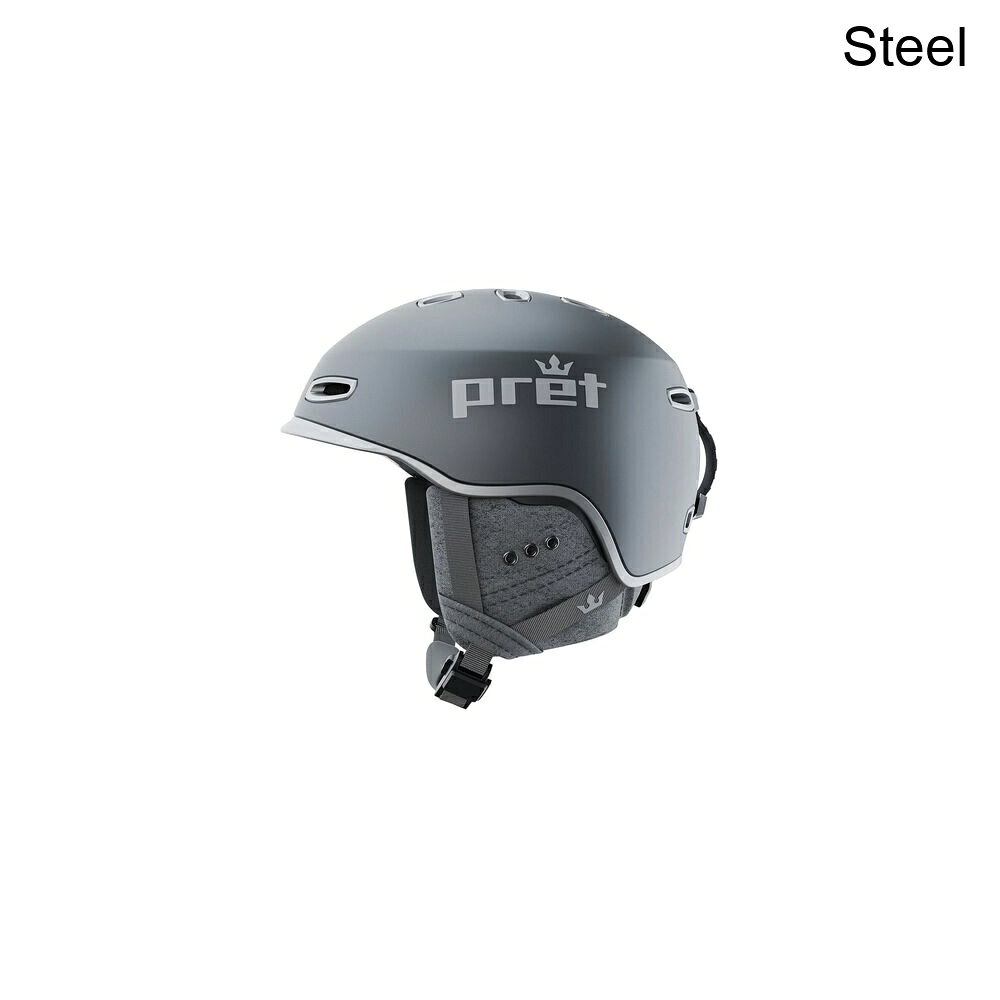 (取寄) プレットヘルメット レディース リリック ヘルメット - ウィメンズ Pret Helmets women Lyric Helmet - Women's Steel