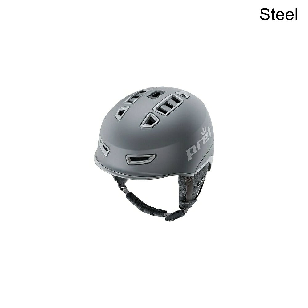 (取寄) プレットヘルメット レディース ビジョン ヘルメット - ウィメンズ Pret Helmets women Vision Helmet - Women's Steel
