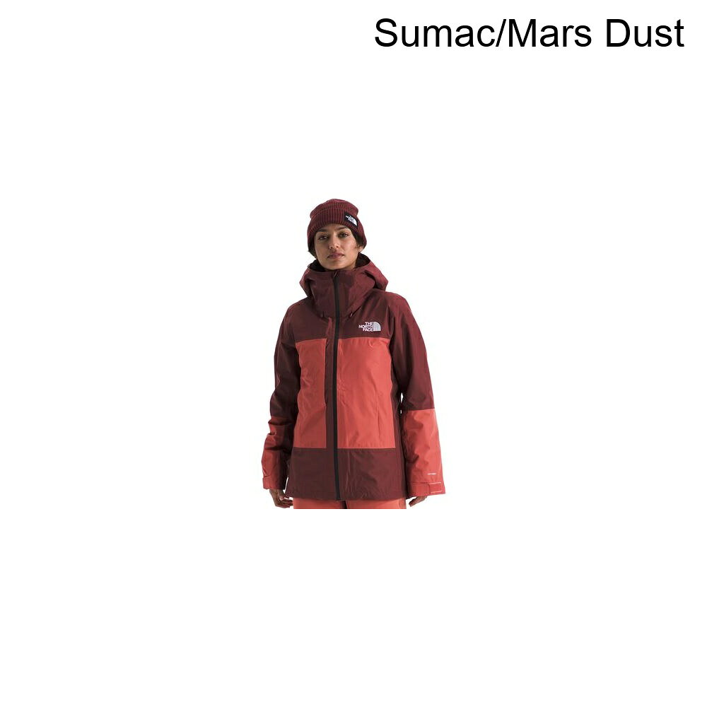 (取寄) ノースフェイス レディース サーモボール スノー トリクライメイト ジャケット - ウィメンズ The North Face women ThermoBall Snow Triclimate Jacket - Women's Sumac/Mars Dust