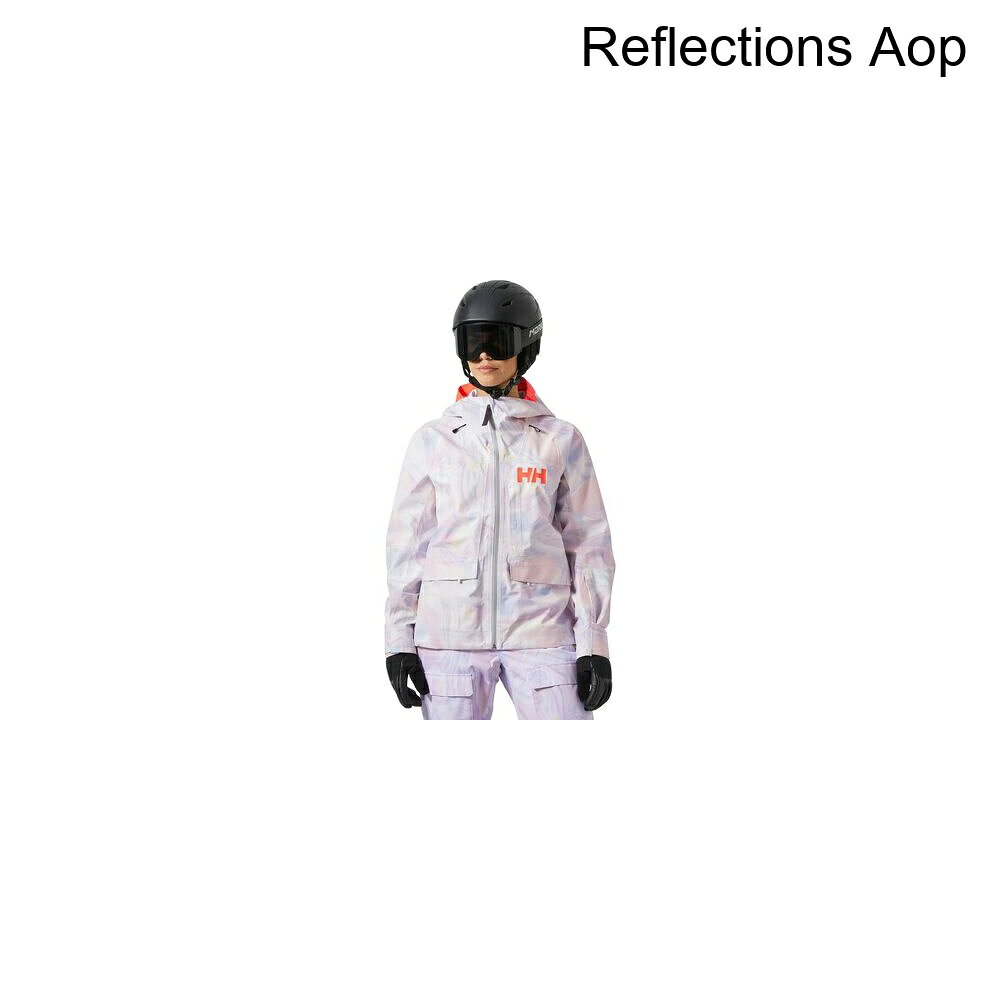 (取寄) ヘリーハンセン レディース エミコ ショート シェル ジャケット - ウィメンズ Helly Hansen women Emiko Short Shell Jacket - Women's Reflections Aop