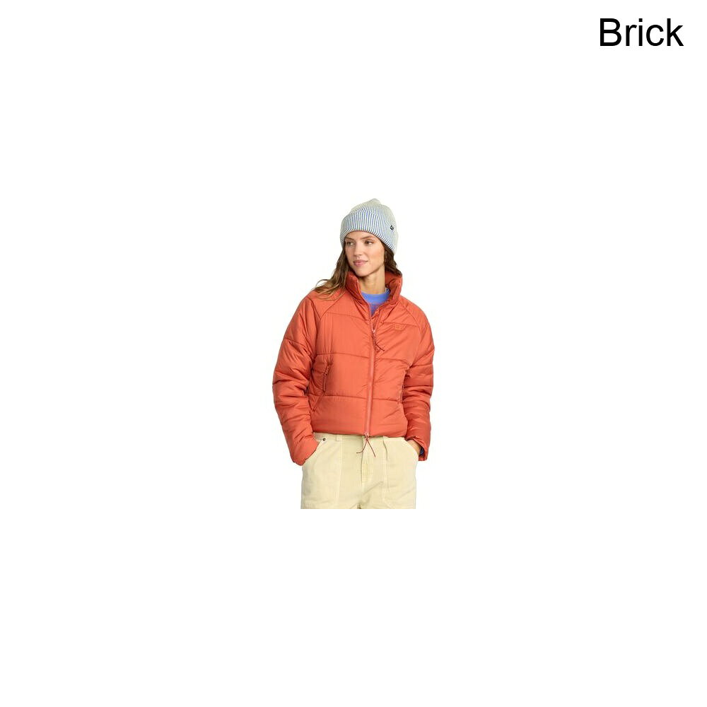 (取寄) ビラボン レディース ハイ ライン パファー ジャケット - ウィメンズ Billabong women High Line Puffer Jacket - Women's Brick