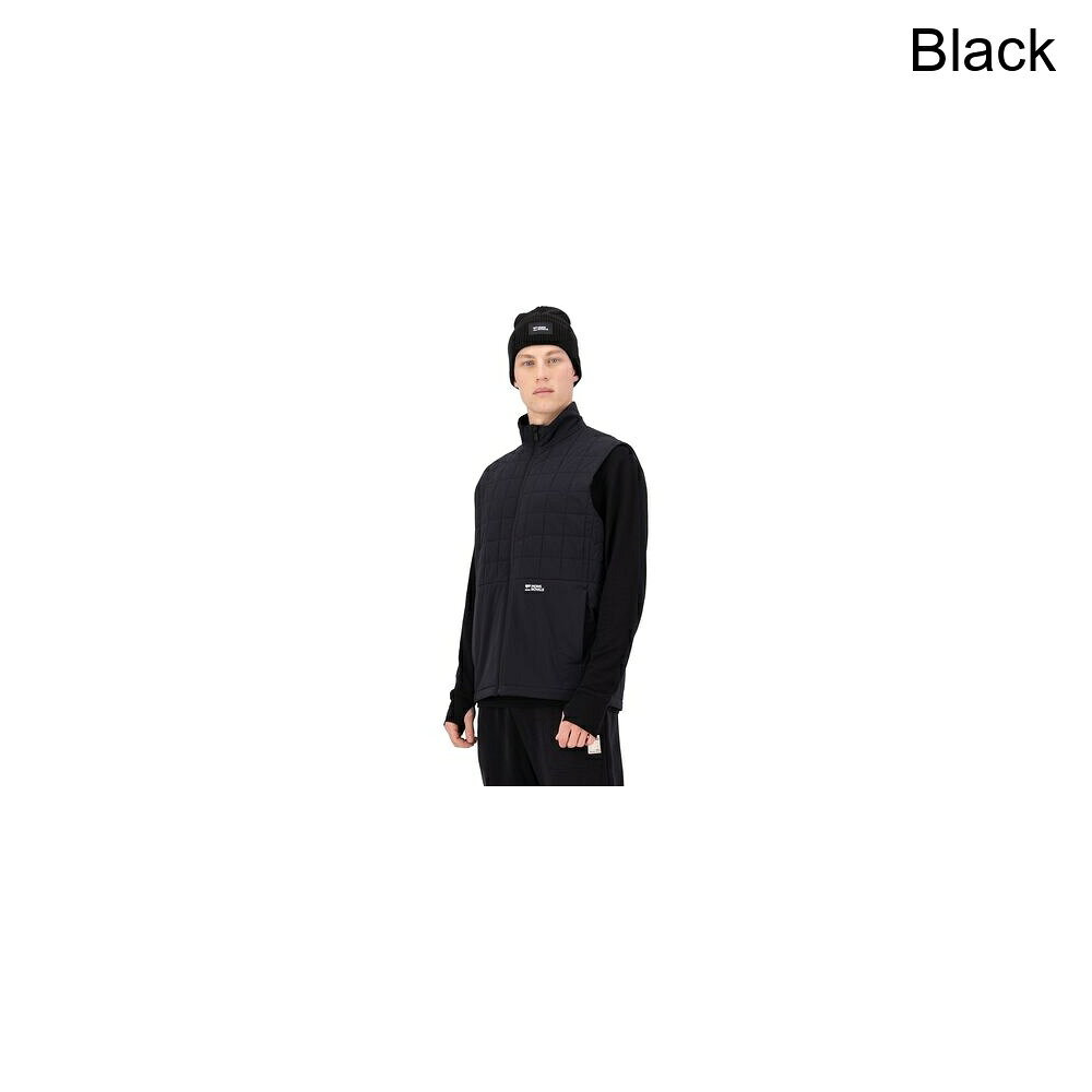 (取寄) モンスロイヤル メンズ キャニオン メリノ インサレーテッド ベスト - メンズ Mons Royale men Canyon Merino Insulated Vest - Men's Black