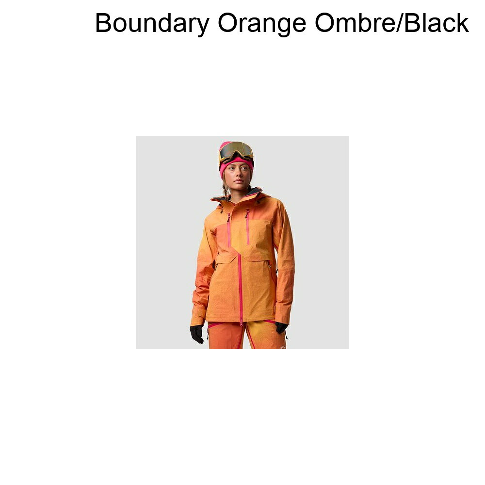 (取寄) バックカントリー レディース コットンウッド Lt エクスポア 3l ジャケット - ウィメンズ Backcountry women Cottonwoods LT Xpore 3L Jacket - Women's Boundary Orange Ombre/Black