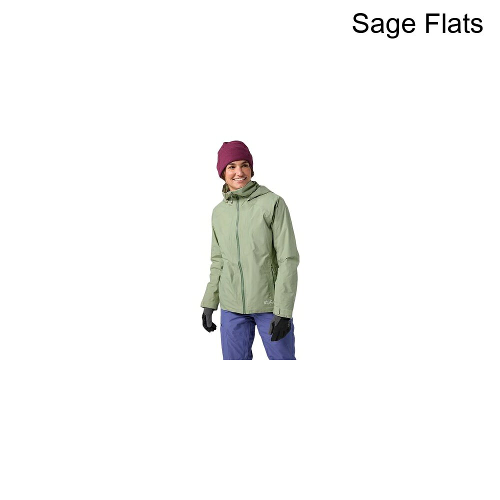 (取寄) スティオ レディース インサレーテッド ジャケット - ウィメンズ STIO women Doublecharge Insulated Jacket - Women's Sage Flats