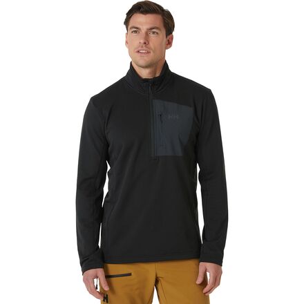 (取寄) ヘリーハンセン メンズ バーサライト 1/2-ジップ フリース ジャケット - メンズ Helly Hansen men Versalite 1/2-Zip Fleece Jacket - Men's Black
