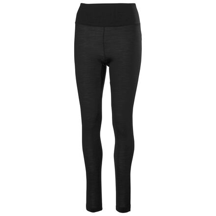 Tights - (取寄) ヘリーハンセン レディース ベースレイヤー— パンツ - ウィメンズ Helly Hansen women Durawool Baselayer Pant - Women's Black