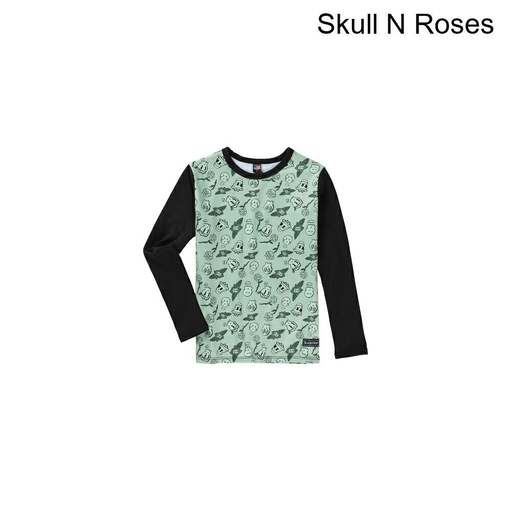 (取寄) ブラックストラップ キッズ サーマ クルー トップ - キッズ BlackStrap kids Therma Crew Top - Kids' Skull N Roses