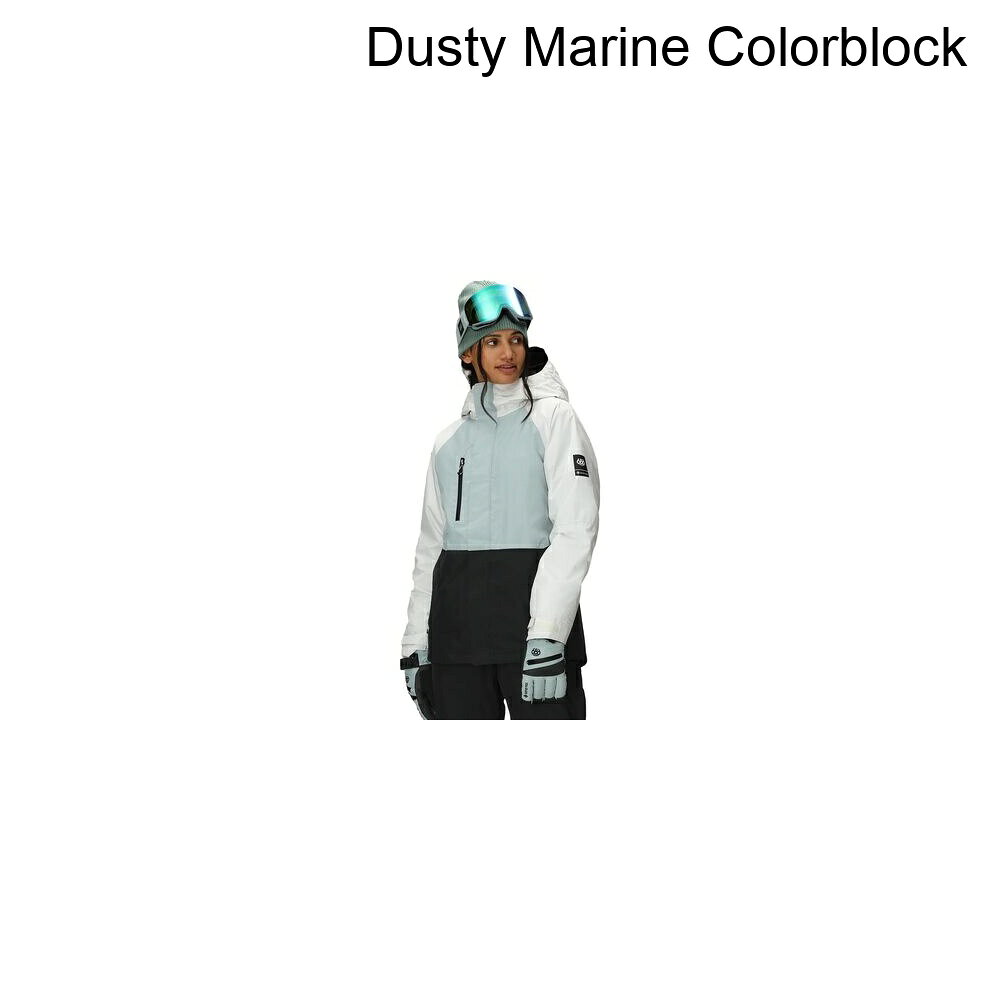 (取寄) シックスエイトシックス レディース ゴア-テックス ウィロー インサレーテッド ジャケット - ウィメンズ 686 women GORE-TEX Willow Insulated Jacket - Women's Dusty Marine Colorblock