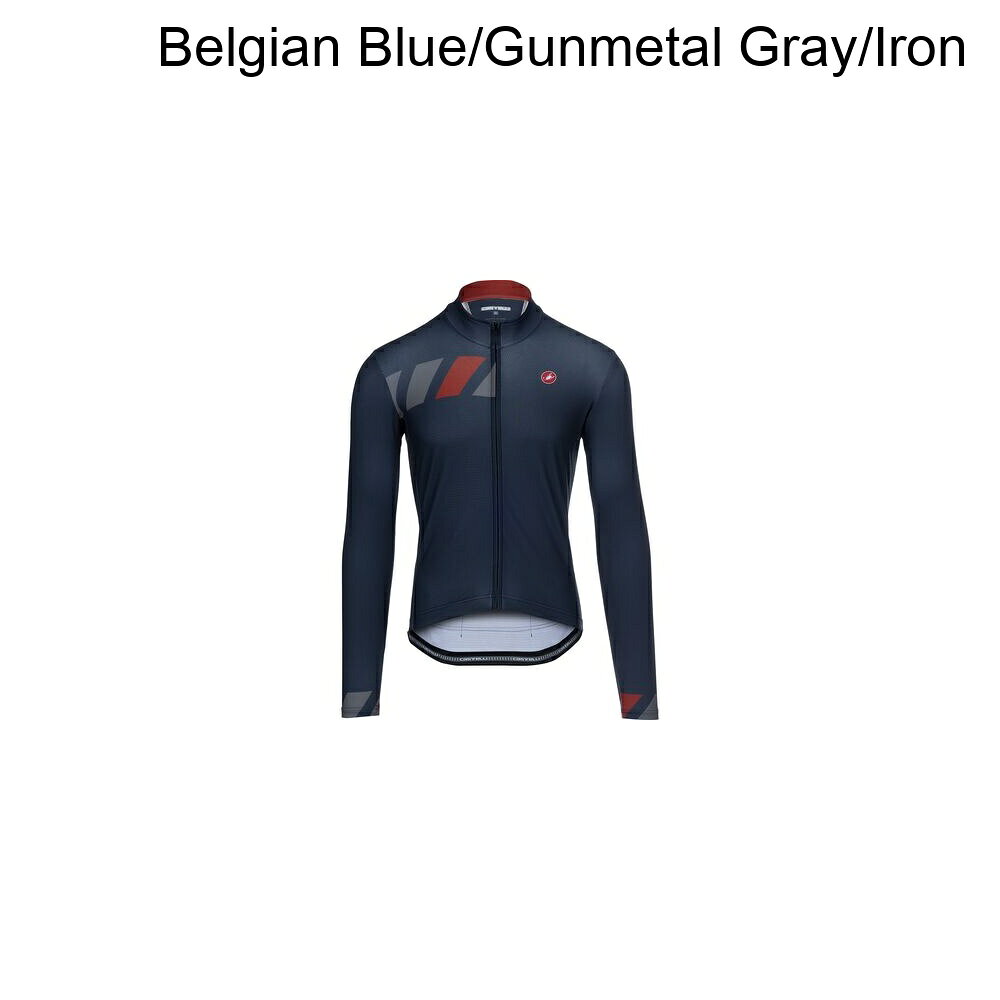 (取寄) カステリ メンズ ピサ サーマル リミテッド エディション ジャージ - メンズ Castelli men Pisa Thermal Limited Edition Jersey - Men's Belgian Blue/Gunmetal Gray/Iron