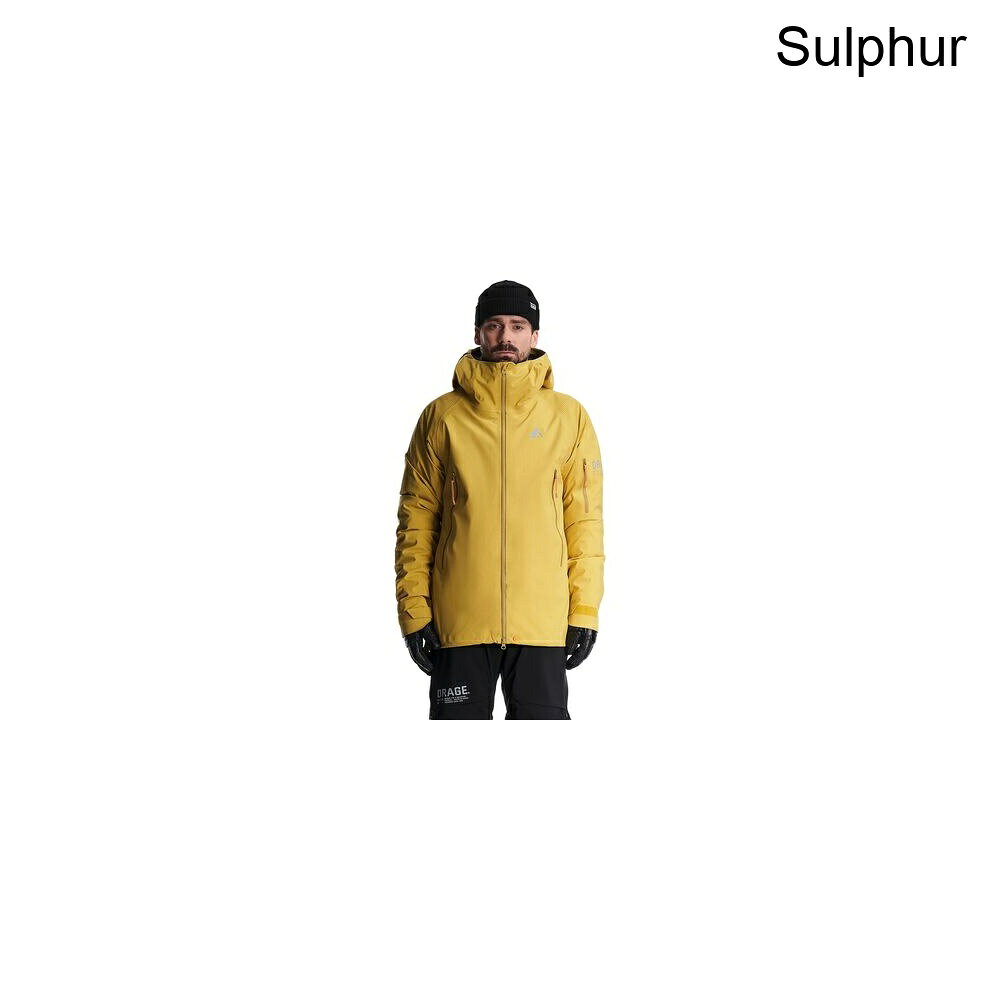 (取寄) オラージュ メンズ MTN-X キャニオン ライト 3l ジャケット - メンズ Orage men Mtn-X Canyon Light 3L Jacket - Men's Sulphur