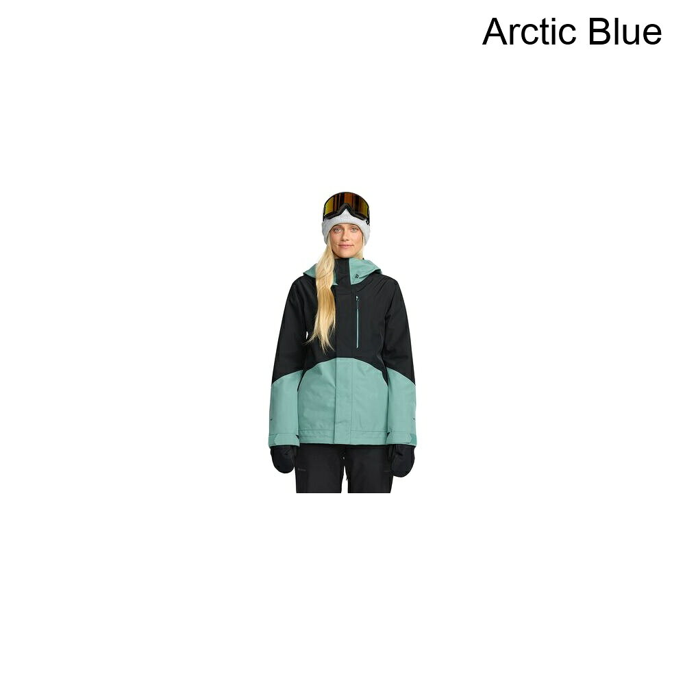 (取寄) ボルコム レディース V.Co インサレーテッド ゴア ジャケット - ウィメンズ Volcom women V.Co Eras Insulated Gore Jacket - Women's Arctic Blue