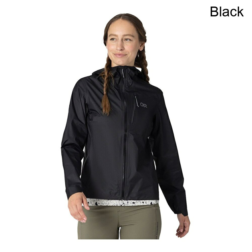 (取寄) アウトドア リサーチ レディース ヘリウム UL ジャケット - ウィメンズ Outdoor Research women Helium UL Jacket - Women's Black
