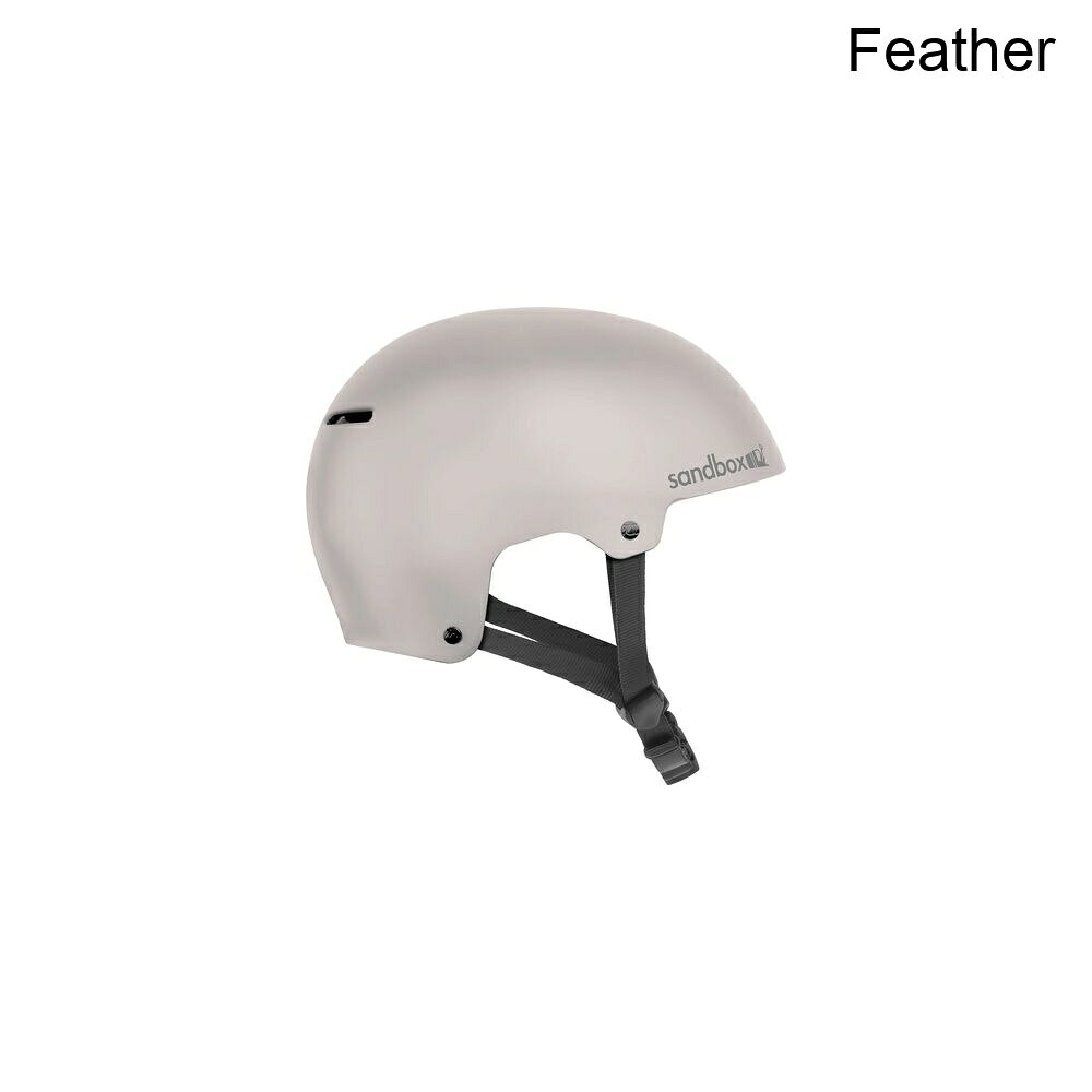 (取寄) サンドボックス アイコン ブレーン バケット ヘルメット Sandbox Icon Brain Bucket Helmet Feather