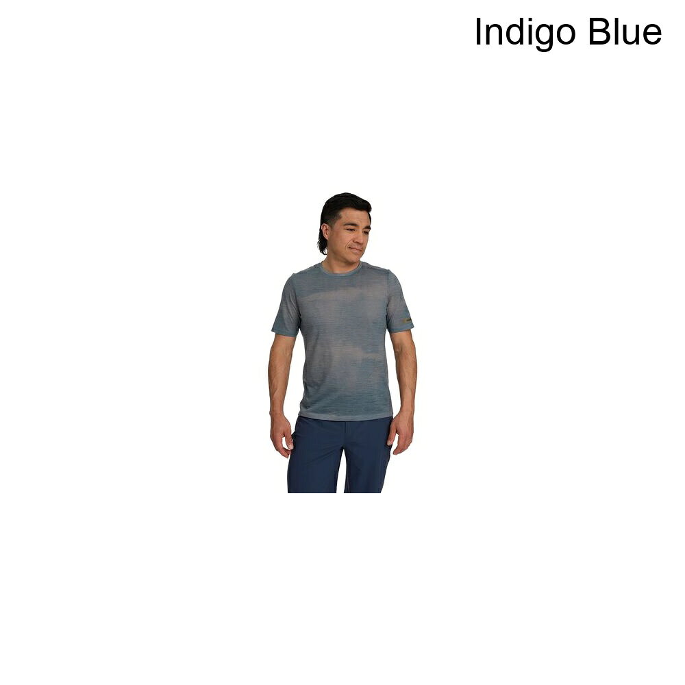 (取寄) シマノ メンズ イバルブ テラ ショート スリーブ ジャージ - メンズ Shimano men Evolve TERRA Short Sleeve Jersey - Men's Indigo Blue