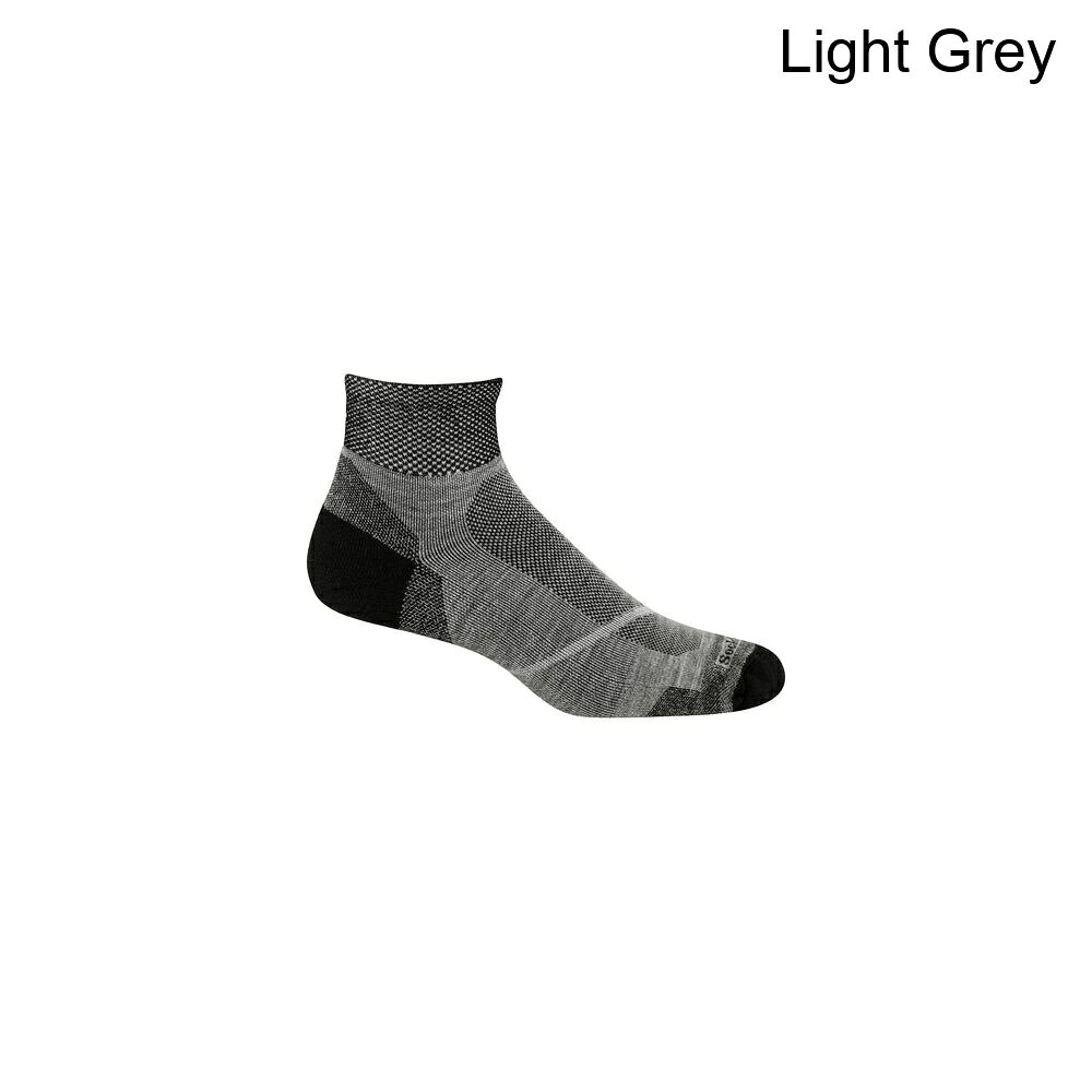 (取寄) ソックウェル メンズ パルス クオーター ソック - メンズ Sockwell men Pulse Quarter Sock - Men's Light Grey