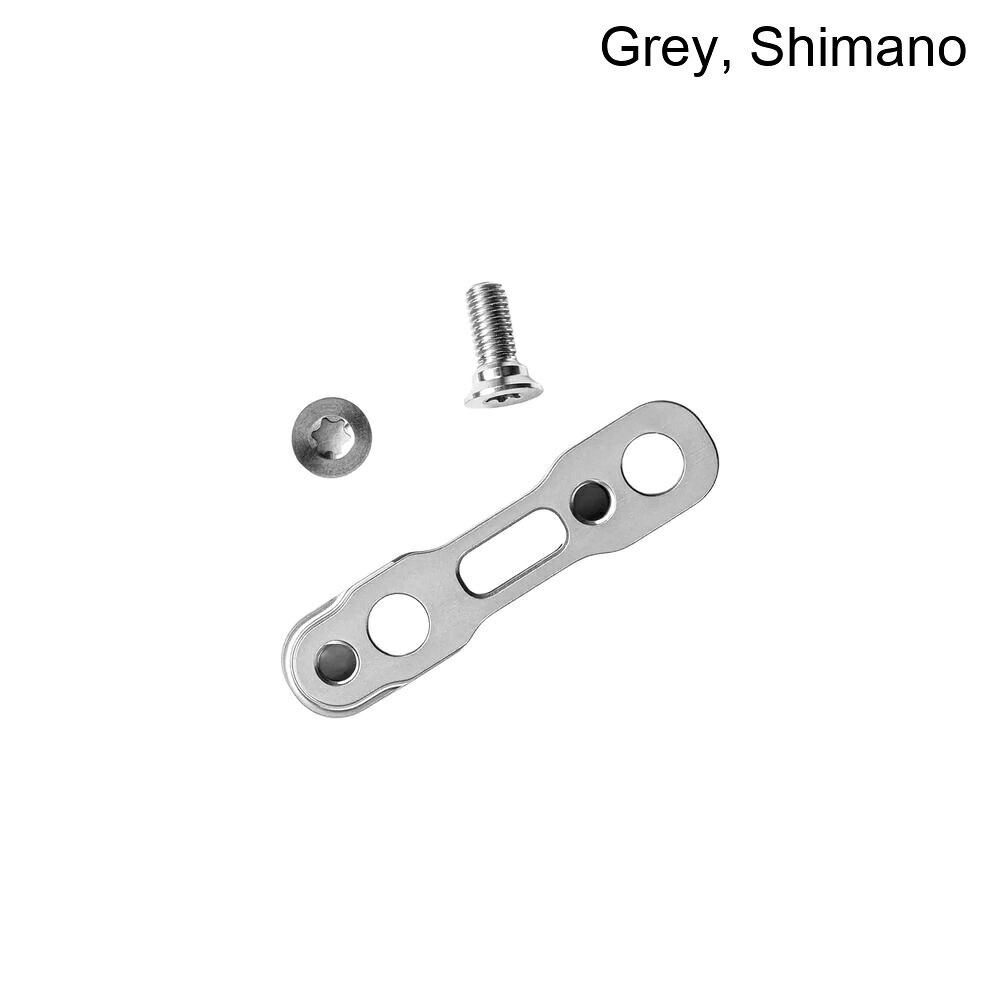 (取寄) アブソリュートブラック アダプター absoluteBLACK Flat-Mount Adaptor Grey, Shimano