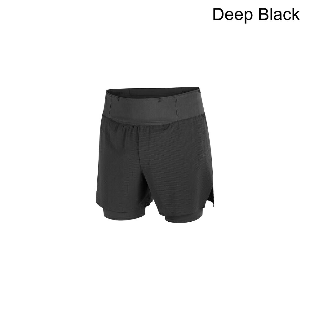 楽天市場】salomon 2in1 shortの通販