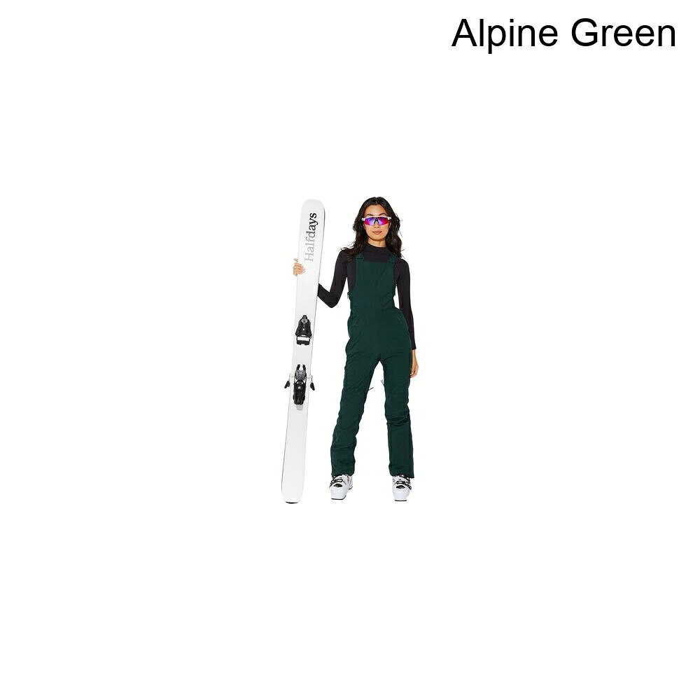 (取寄) ハーフデイズ レディース カーソン ビブ パンツ - ウィメンズ Halfdays women Carson Bib Pant - Women's Alpine Green
