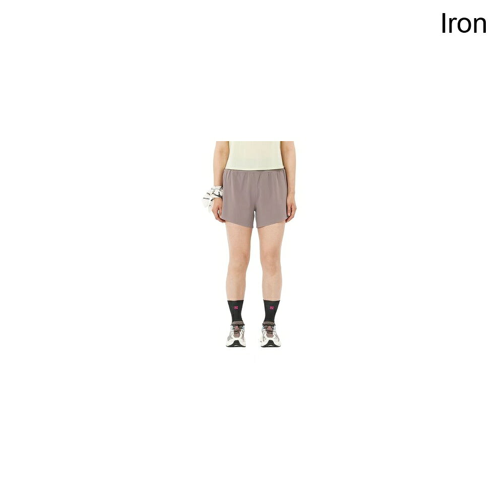 (取寄) サロモン レディース センス エアロ ストウ 4インチ ショート - ウィメンズ Salomon women Sense Aero Stow 4in Short - Women's Iron