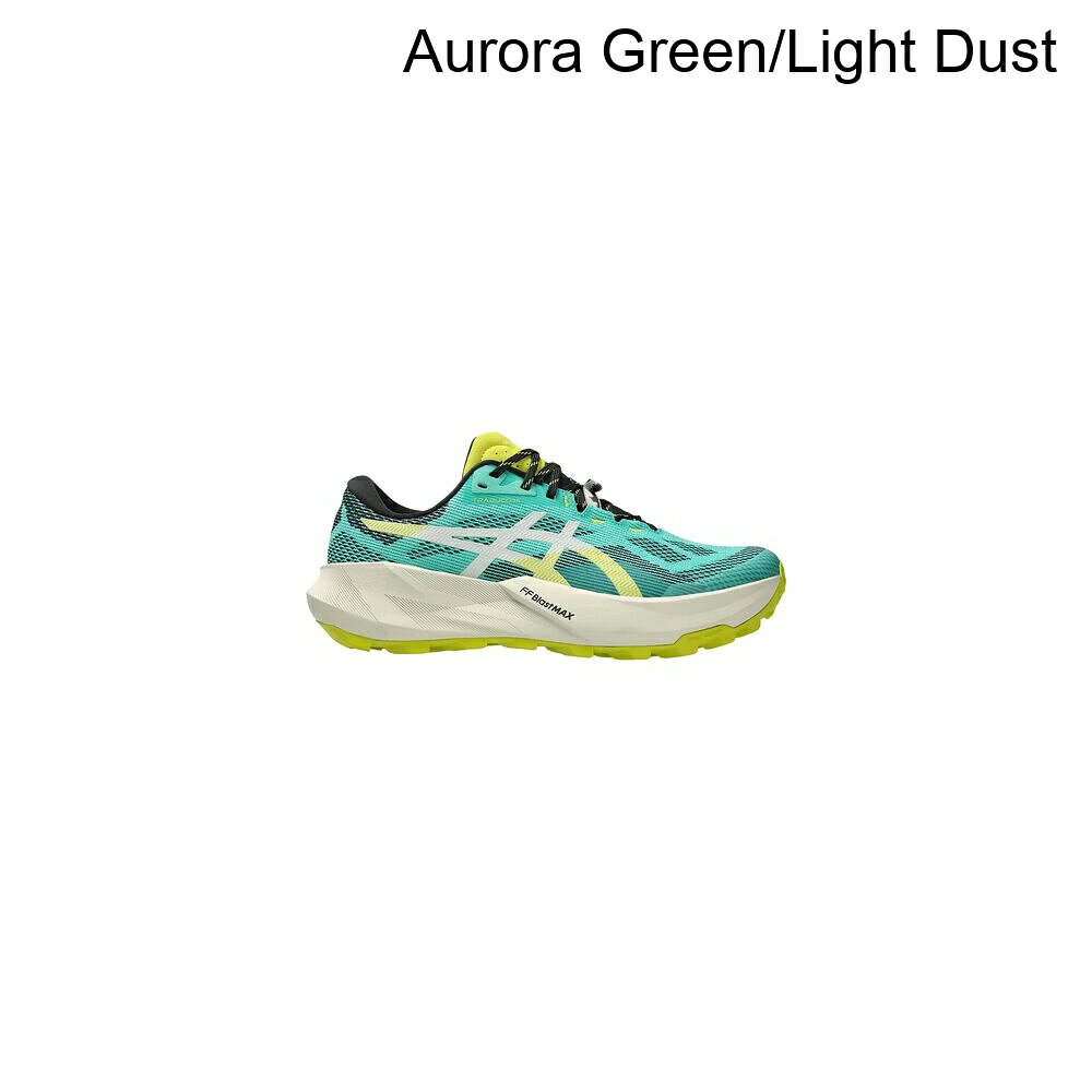 (取寄) アシックス メンズ トラブーコ 14 トレイル ランニング シューズ - メンズ Asics men Trabuco 14 Trail Running Shoe - Men's Aurora Green/Light Dust
