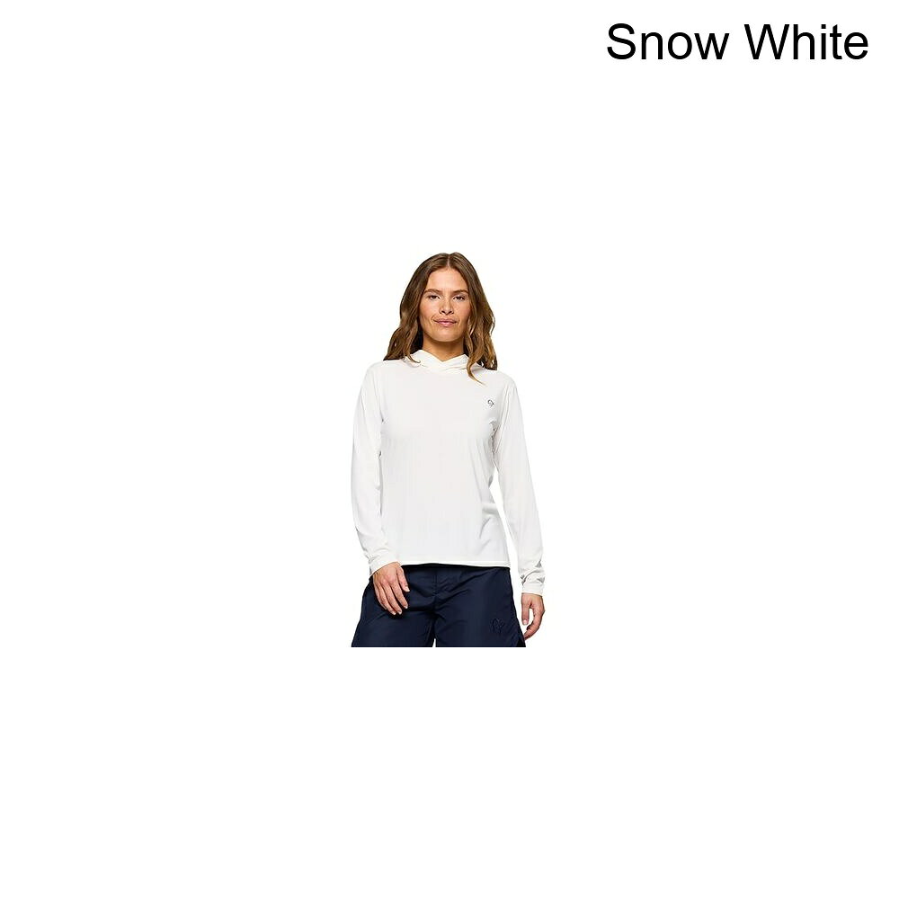 (取寄) ノローナ レディース フェムント テック フーデット トップ - ウィメンズ Norrona women Femund Tech Hooded Top - Women's Snow White