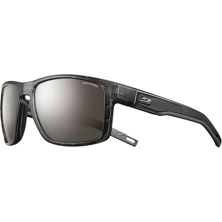 Sunglasses - (取寄) ジュルボ シールド スペクトロン 4 サングラス Julbo Shield Spectron 4 Sunglasses Black/Black/Gun-Spectron 4 Brown