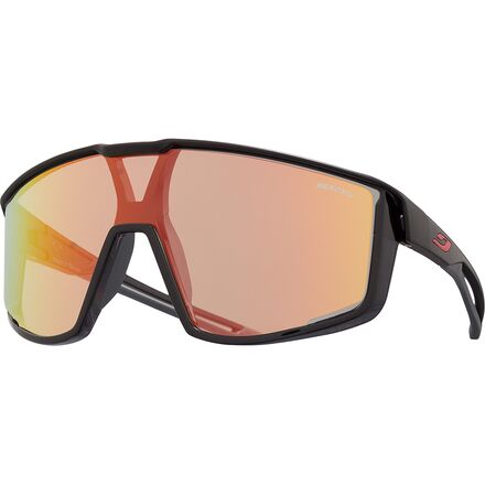 Golf - (取寄) ジュルボ フューリー サングラス Julbo Fury Sunglasses Black/Red/REACTIV 1-3 LA