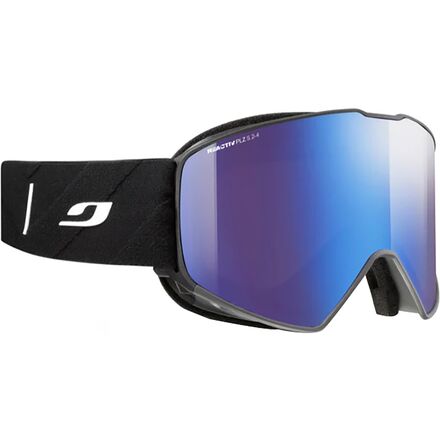 Accessories - (取寄) ジュルボ キリウス X リアクティブ ゴーグルズ Julbo Cyrius X REACTIV Goggles Black/2-4 Polarized