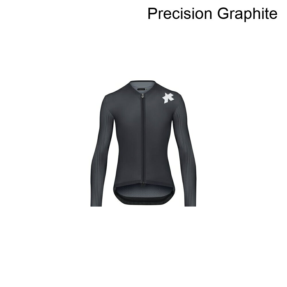 Assos men EQUIPE RS LS Jersey S11 – мужская футболка-джерси, Precision Graphite