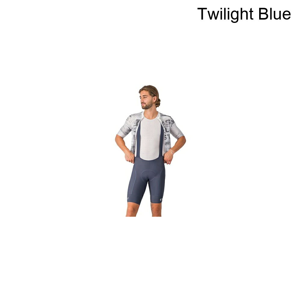 (取寄) カステリ メンズ コンペティツィオーネ 2 キット ビブ ショート - メンズ Castelli men Competizione 2 Kit Bib Short - Men's Twilight Blue