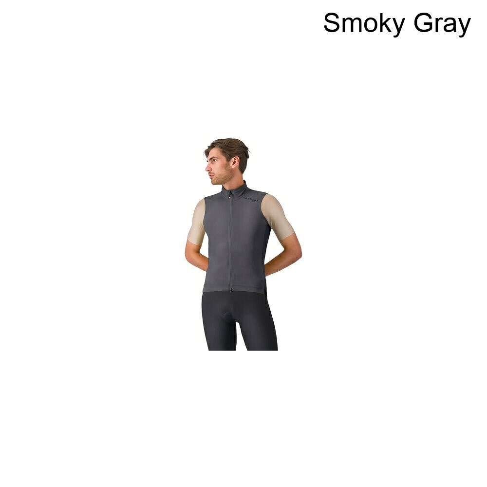 (取寄) カステリ メンズ エスプレッソ 2 ベスト - メンズ Castelli men Espresso 2 Vest - Men's Smoky Gray