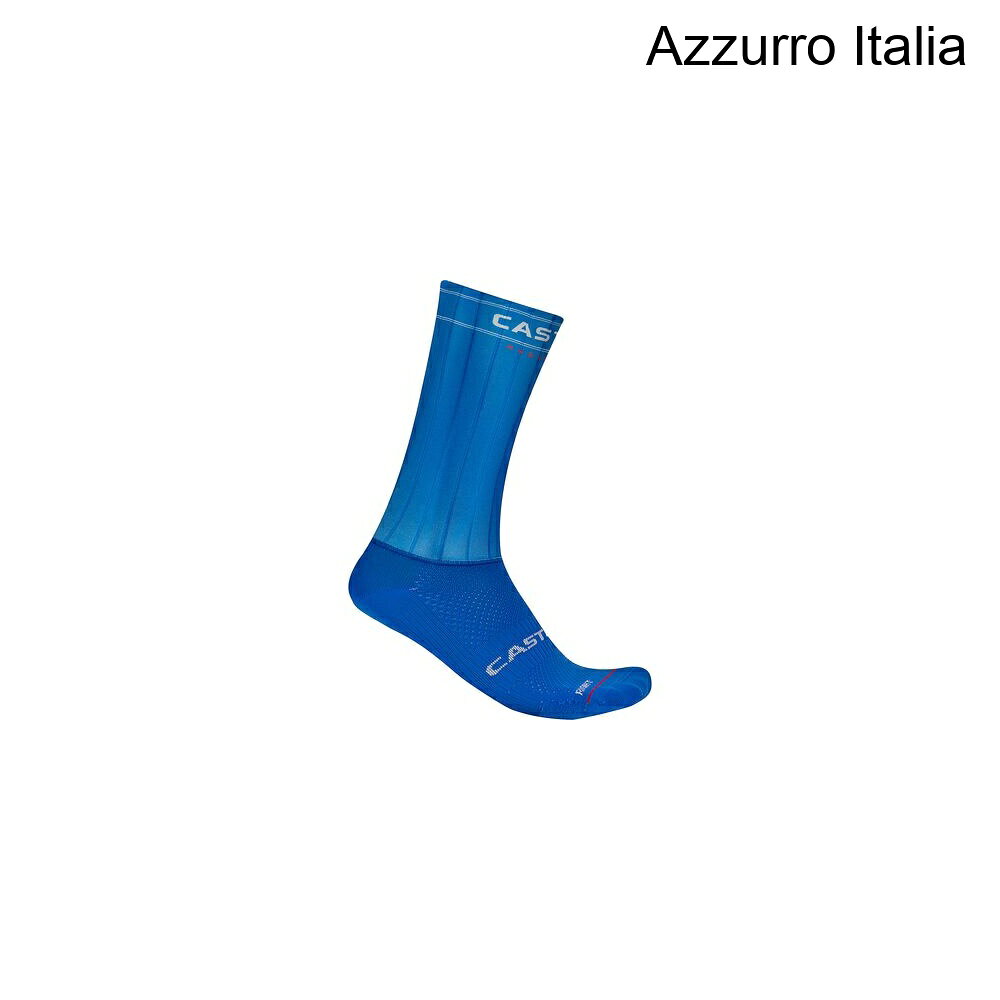 (取寄) カステリ ファスト フィート 4 ソック Castelli Fast Feet 4 Sock Azzurro Italia