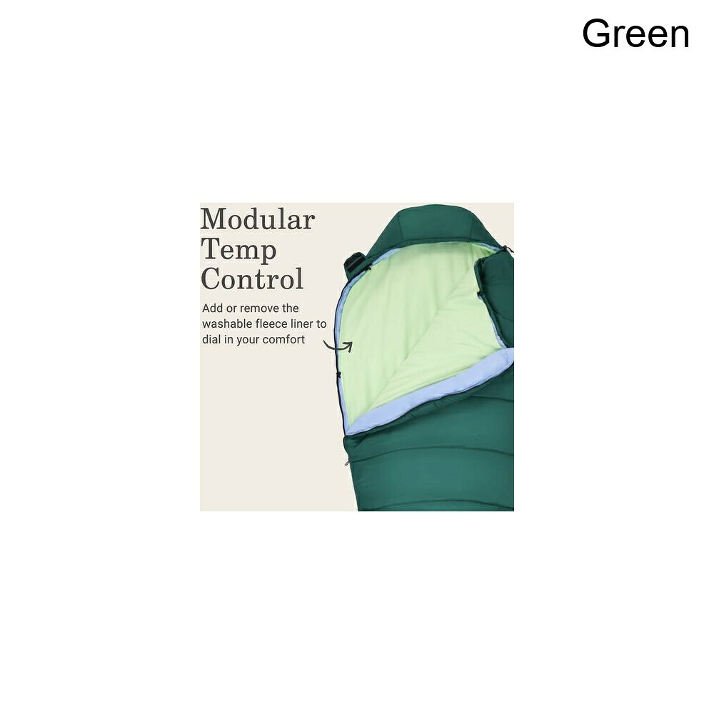 (取寄) コールマン コンフォート キャンプ スリーインワン スリーピング バッグ 30F シンセティック Coleman Comfort Camp 3-in-1 Sleeping Bag: 30F Synthetic Green auc-jetrag-19314101 ジェットラグ楽天市場店 サンプル画像3
