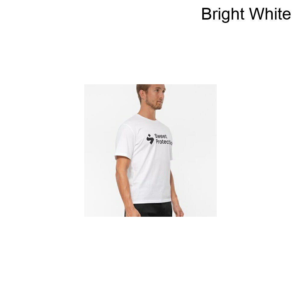 (取寄) スウィートプロテクション メンズ スウィート プロテクション ロゴ T-シャツ - メンズ Sweet Protection men Sweet Protection Logo T-Shirt - Men's Bright White