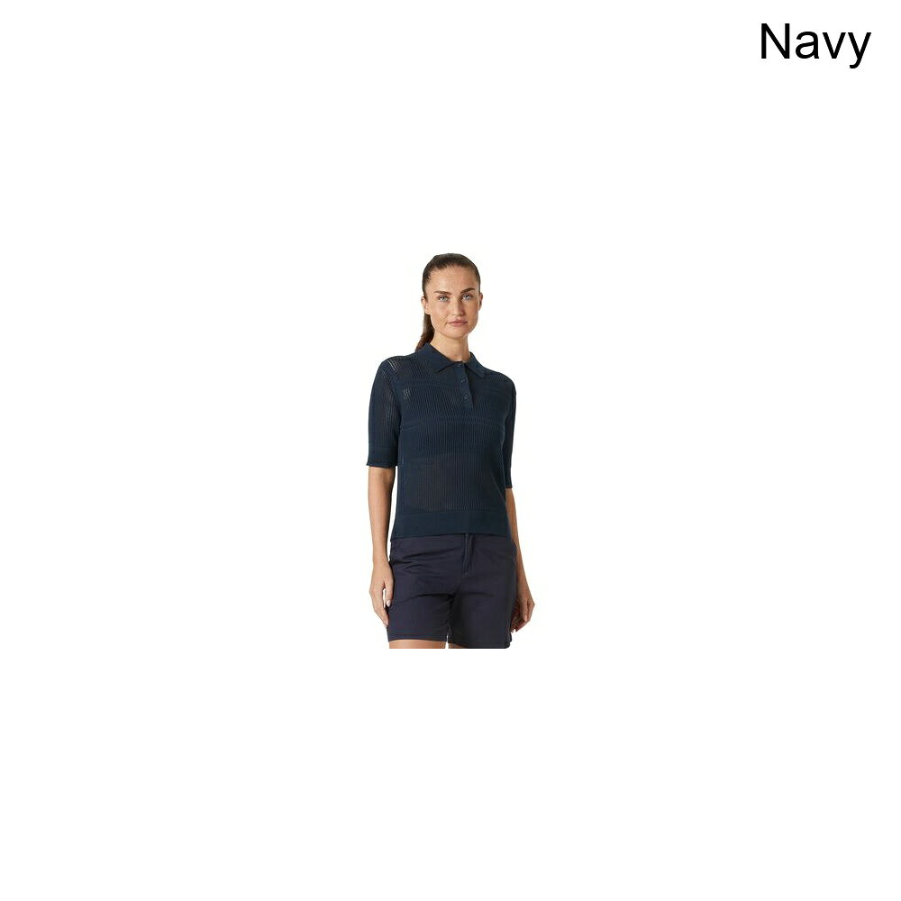 (取寄) ヘリーハンセン レディース ソルト ニット ポロ - ウィメンズ Helly Hansen women Salt Knit Polo - Women's Navy