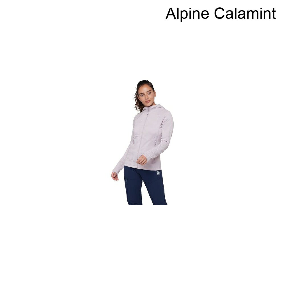 (取寄) マムート レディース タイス ml フーデット ジャケット - ウィメンズ Mammut women Taiss ML Hooded Jacket - Women's Alpine Calamint