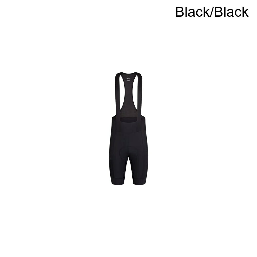(取寄) ラファ メンズ ブルベ カーゴ ビブ ショーツ - メンズ Rapha men Brevet Element Cargo Bib Shorts - Men's Black/Black