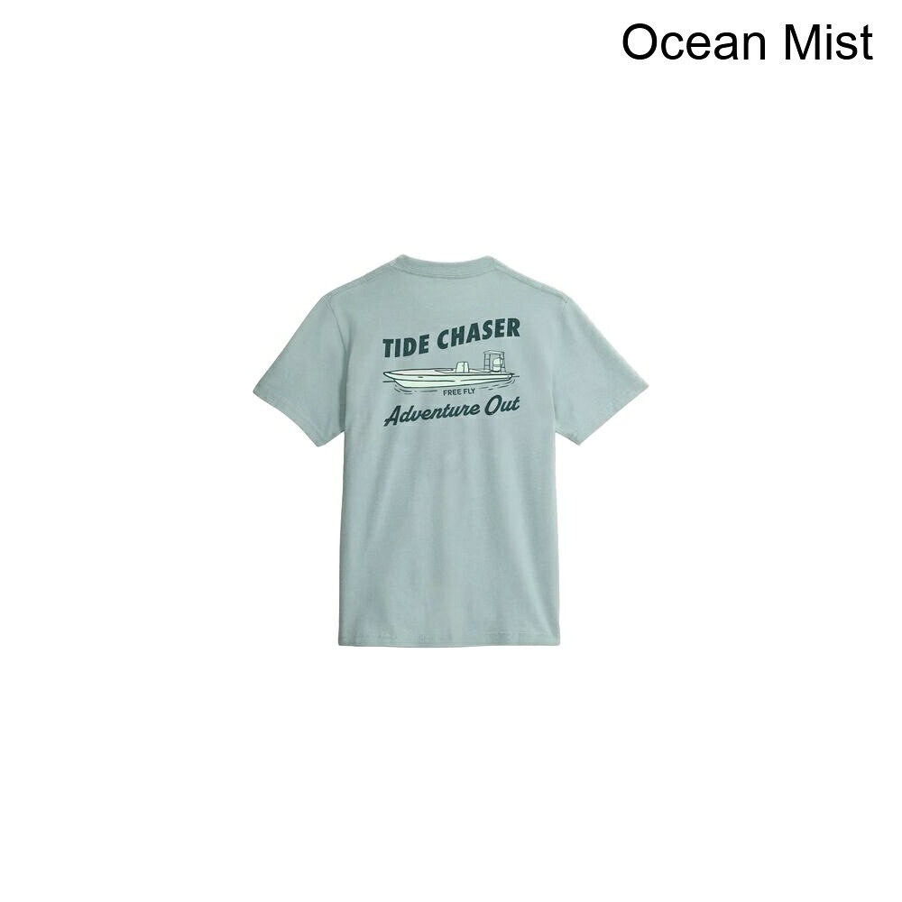 (取寄) フリーフライ キッズ タイド チェイサー T-シャツ - キッズ Free Fly kids Tide Chaser T-Shirt - Kids' Ocean Mist