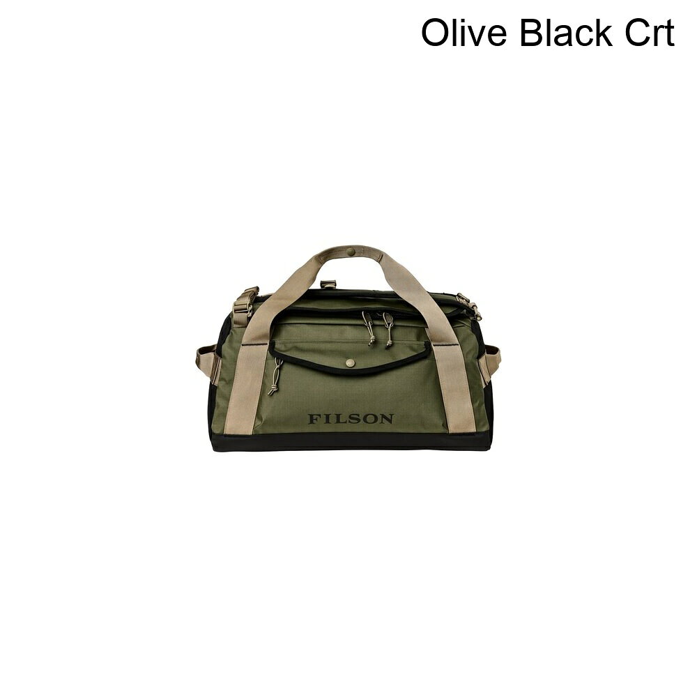 (取寄) フィルソン オール-ウェザー 40L ダッフル バッグ Filson All-Weather 40L Duffel Bag Olive Black Crt