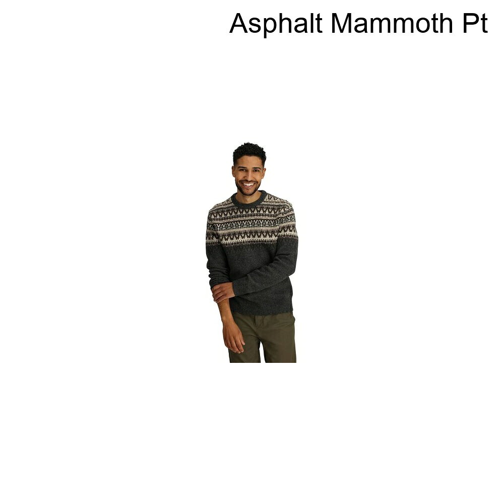 (取寄) ロイヤルロビンズ メンズ アーチ ロック ロング-スローブ クルー セーター - メンズ Royal Robbins men Arch Rock Long-Sleeve Crew Sweater - Men's Asphalt Mammoth Pt