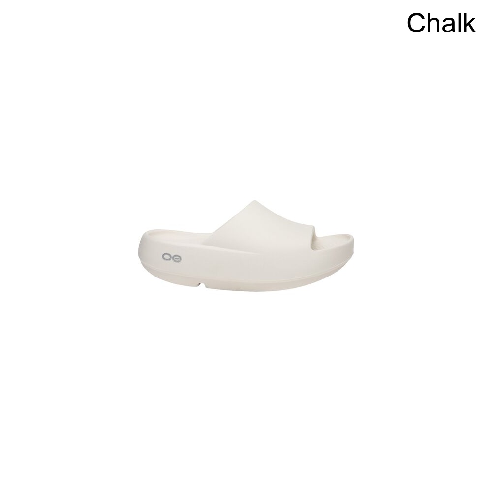 (取寄) ウーフォス ウーアー プラス スライド サンダル Oofos OOahh Plus Slide Sandal Chalk