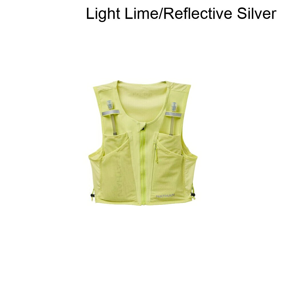 (取寄) ネイサン レディース 1L パック - ウィメンズ Nathan women AeroZip 1L Pack - Women's Light Lime/Reflective Silver