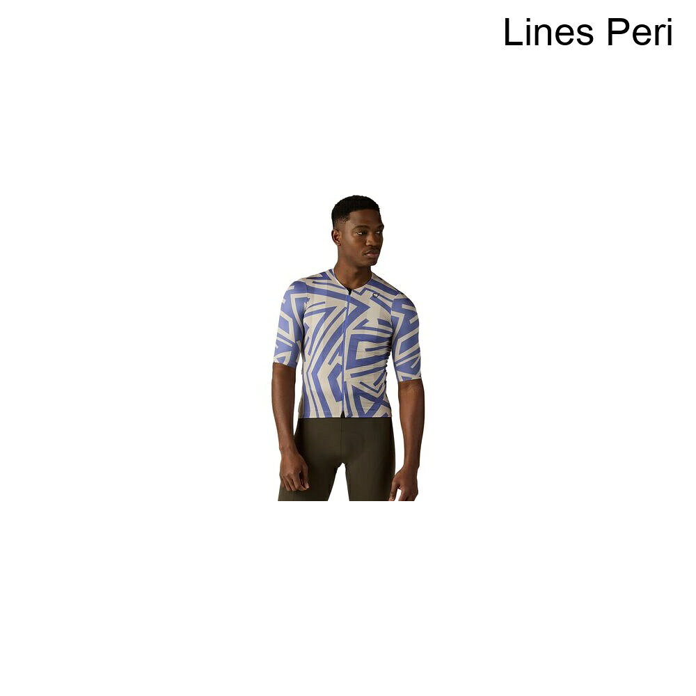 (取寄) ヴェロシオ メンズ ラグゼ ウルトラライト セ ショートスリーブ ジャージ - メンズ Velocio men LUXE Ultralight SE Short-Sleeve Jersey - Men's Lines Peri