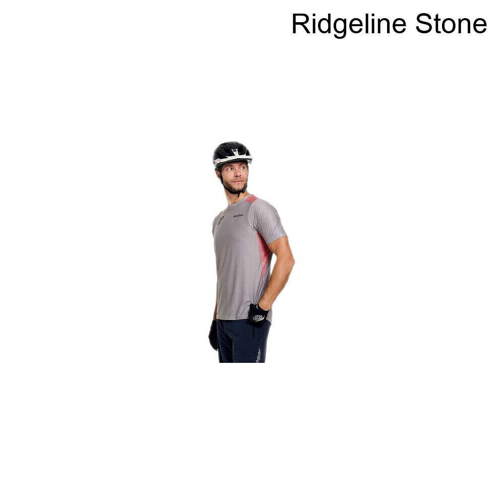 (取寄) トロイリーデザインズ メンズ スカイライン プロ エアー ショートスリーブ ジャージ - メンズ Troy Lee Designs men Skyline Pro Air Short-Sleeve Jersey - Men's Ridgeline Stone