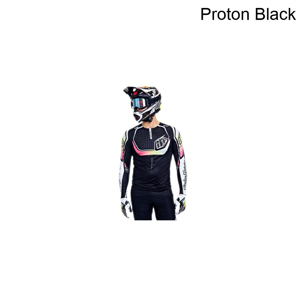 (取寄) トロイリーデザインズ メンズ スプリント ウルトラ ジャージ - メンズ Troy Lee Designs men Sprint Ultra Jersey - Men's Proton Black