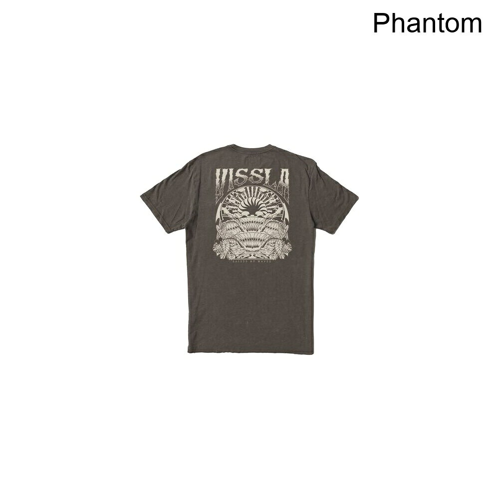 (取寄) ヴィスラ メンズ パドル アウト コズミック ウォッシュ T-シャツ - メンズ Vissla men Paddle Out Cosmic Wash T-Shirt - Men's Phantom