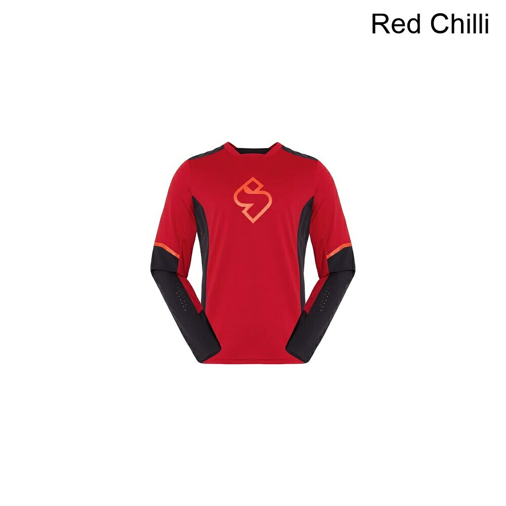 (取寄) スウィートプロテクション メンズ ハンター リ パーク ロング-スローブ ジャージ - メンズ Sweet Protection men Hunter II Park Long-Sleeve Jersey - Men's Red Chilli