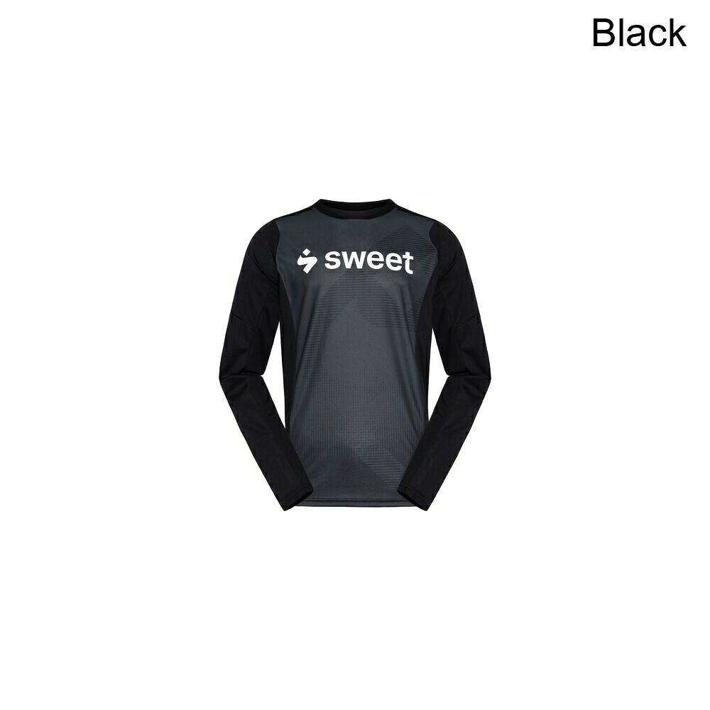 (取寄) スウィートプロテクション メンズ ハンター リ トレイル ロング-スローブ ジャージ - メンズ Sweet Protection men Hunter II Trail Long-Sleeve Jersey - Men's Black